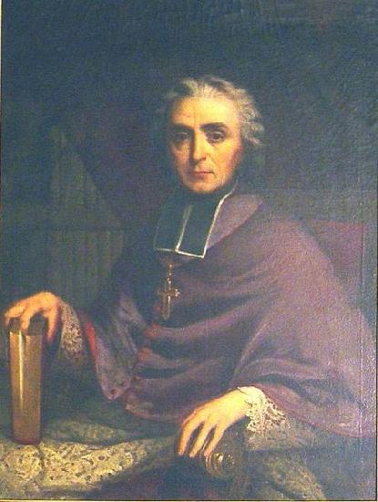 unknow artist Portrait of Jacques Bonne Gigault de Bellefonds